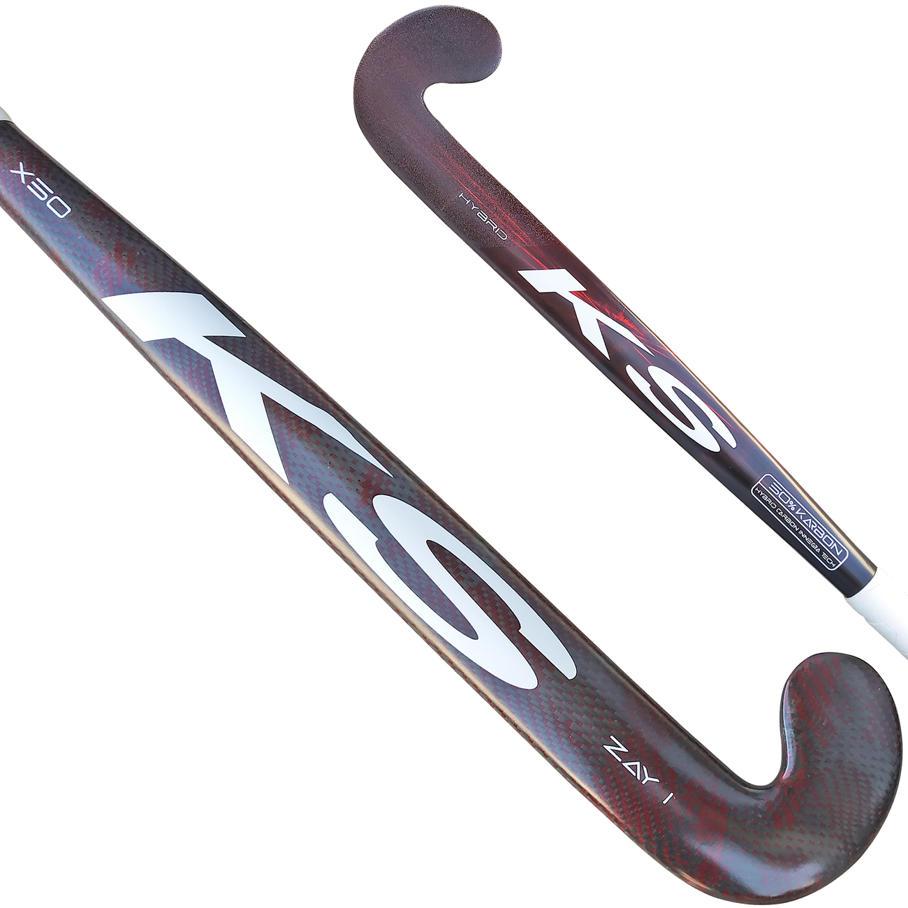 KS Zay X50 indoor - camo carbon red - 36.5" SL