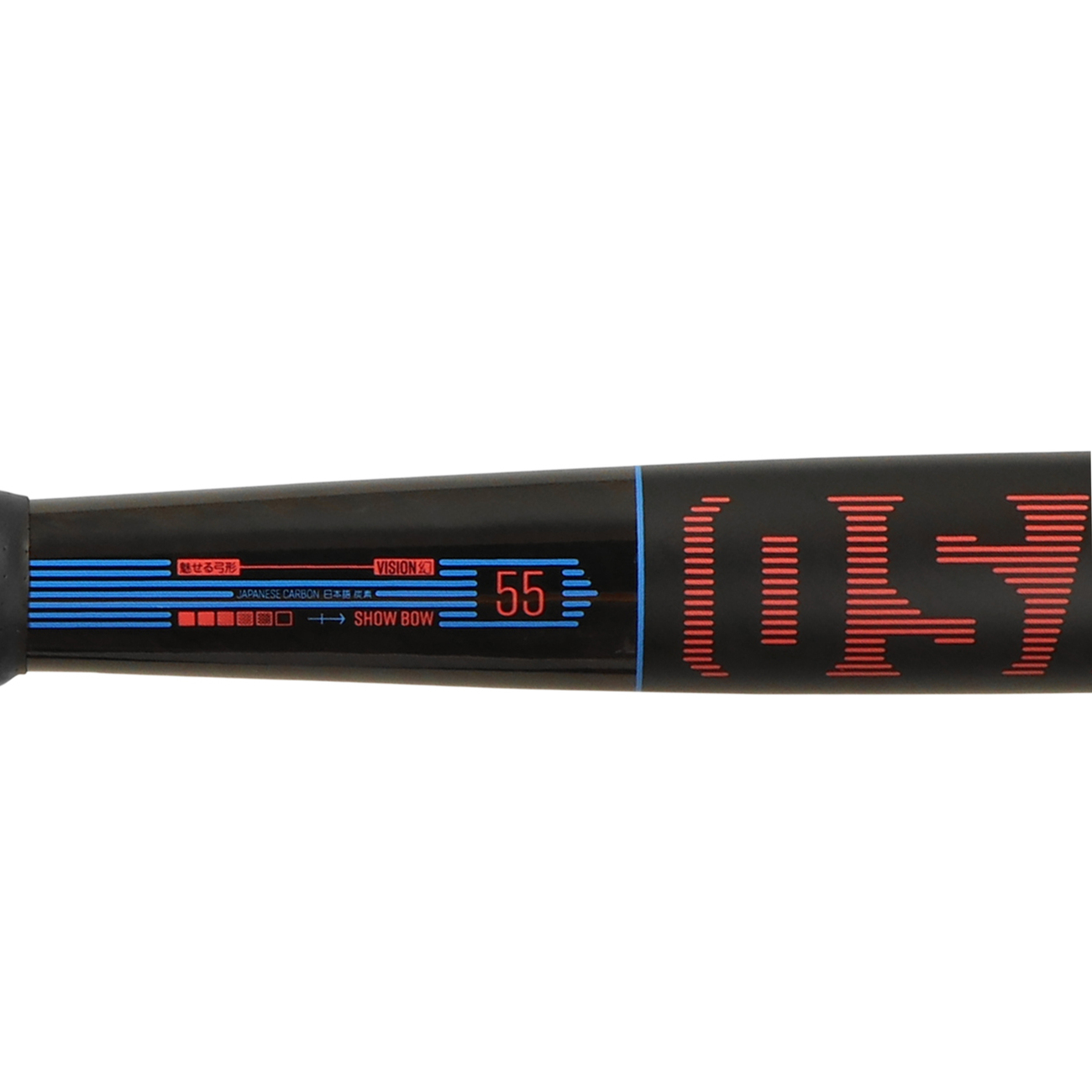 Osaka Field Hockey Stick Vision 55 - Show Bow | Cayenne Red