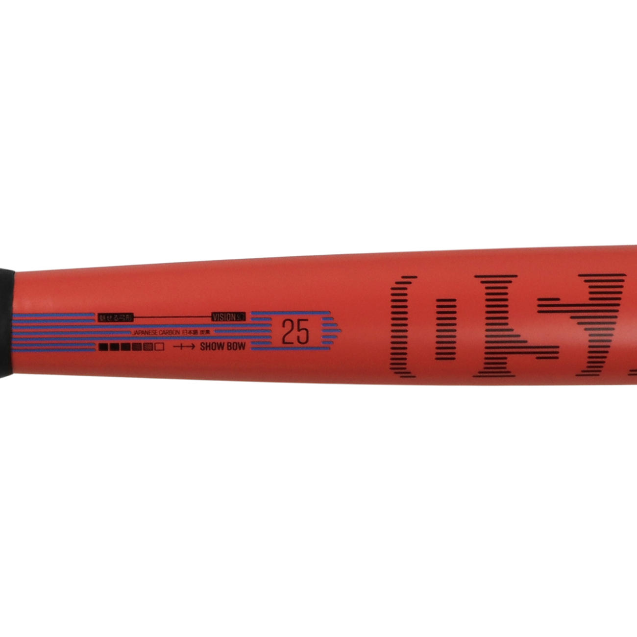 Osaka Field Hockey Stick Vision 25 - Show Bow | Cayenne Red