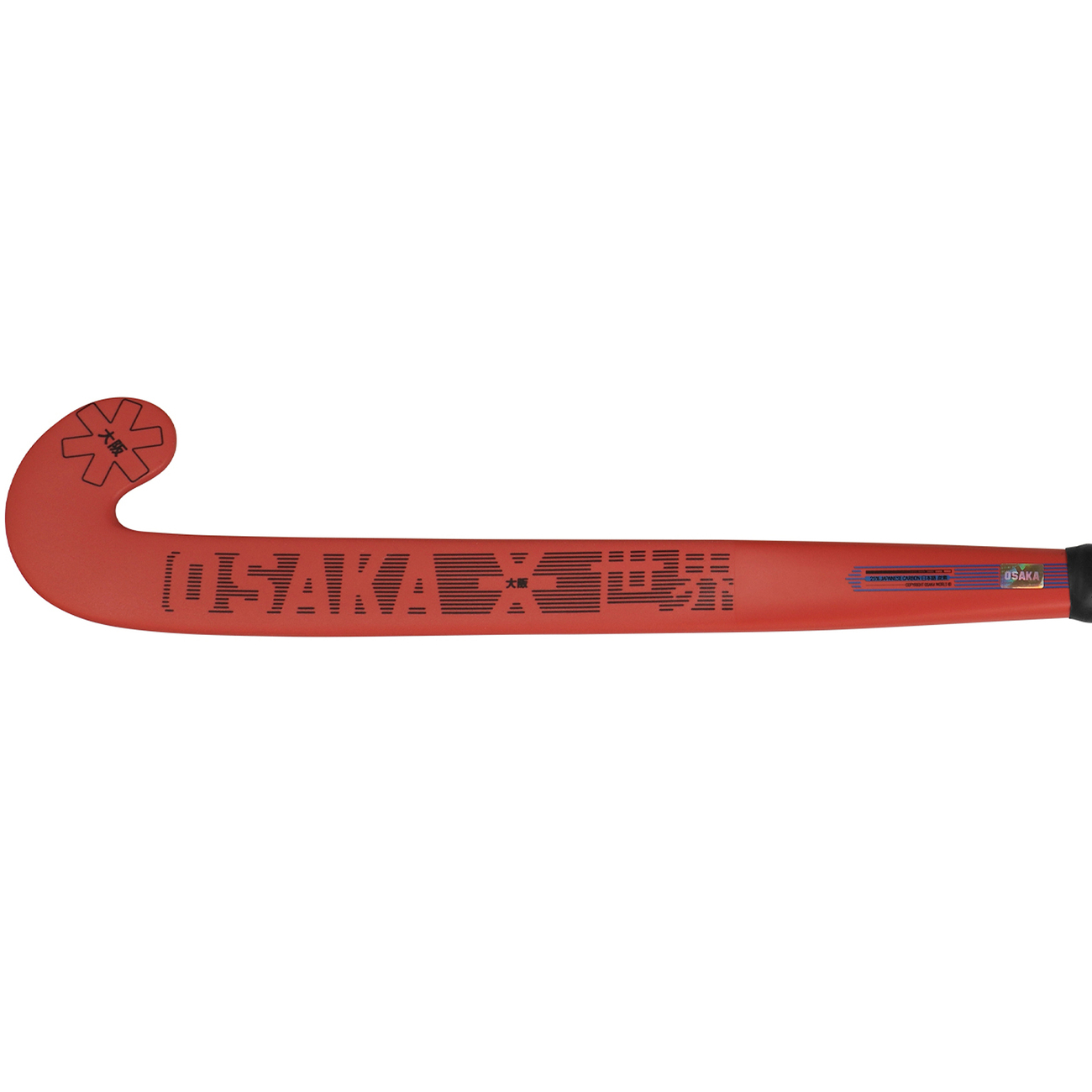 Osaka Field Hockey Stick Vision 25 - Show Bow | Cayenne Red