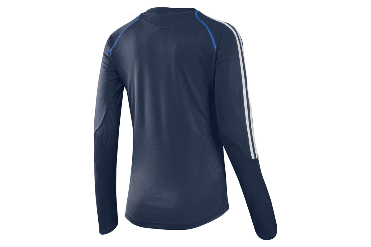 T12 women clima tee LS navy blu