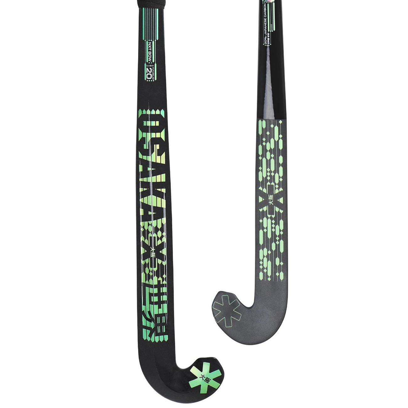 osaka FutureLab 20 indoor - NXT bow - green - 36.5" SL