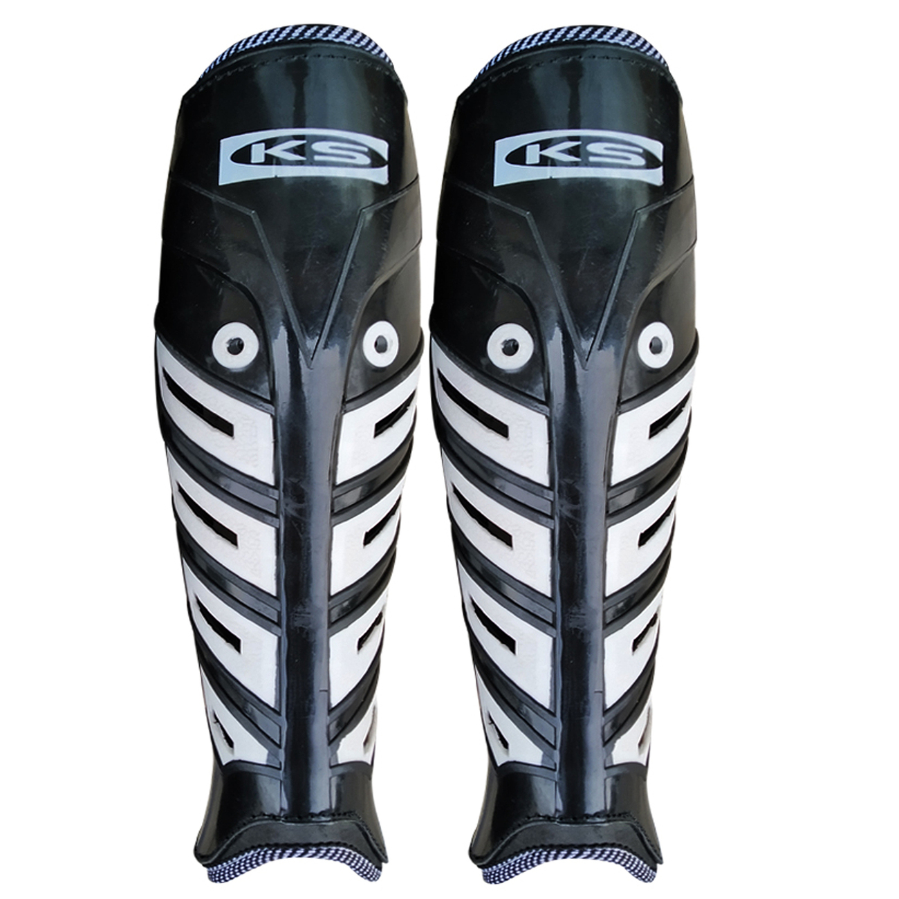 ks anatomic turbo shinguard black