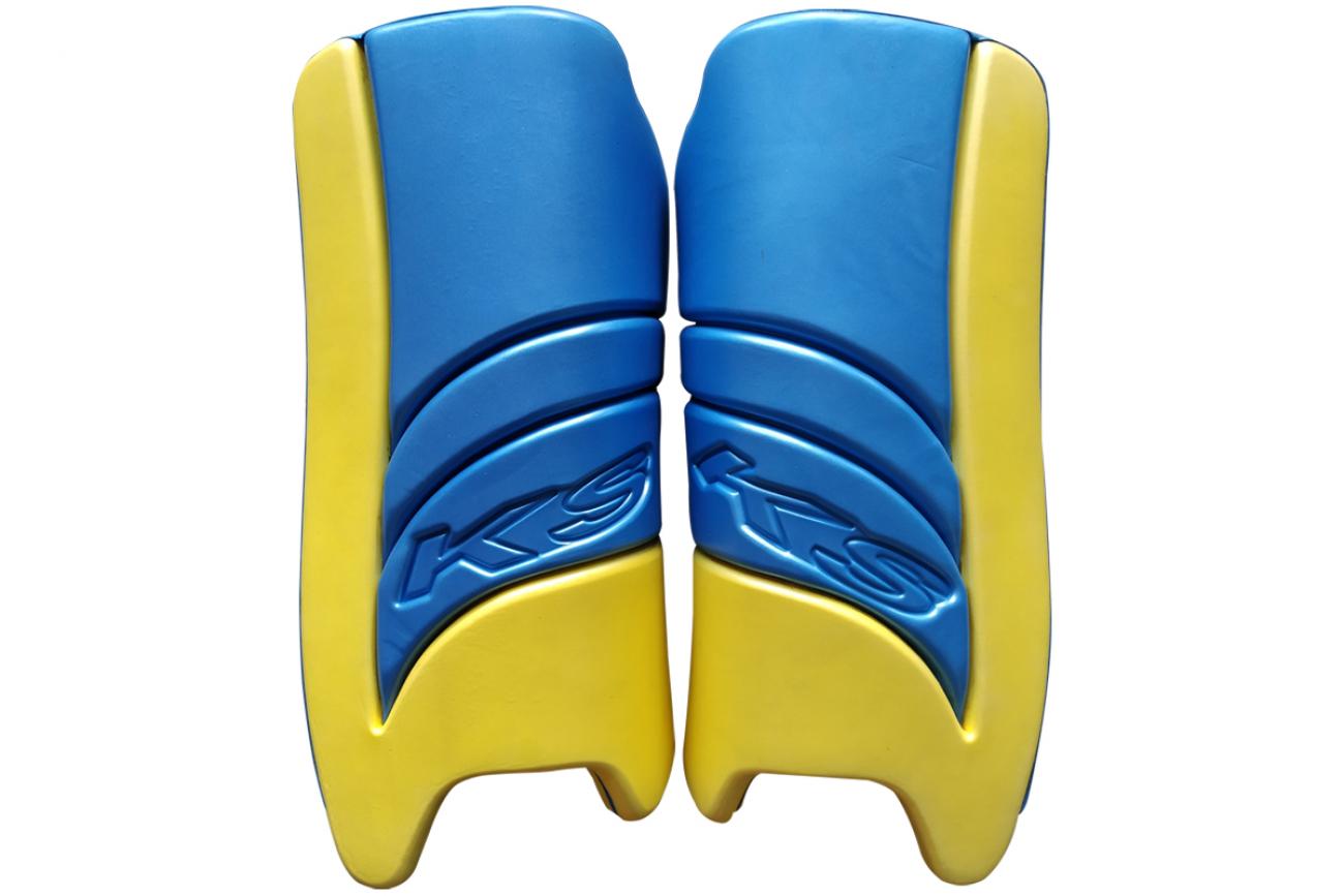 ks abs legguards yellow|blu-medium
