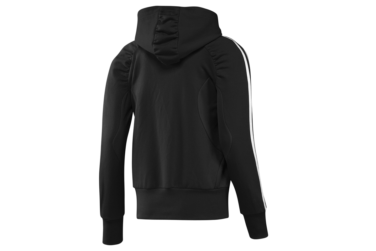 T12 women hoodie black