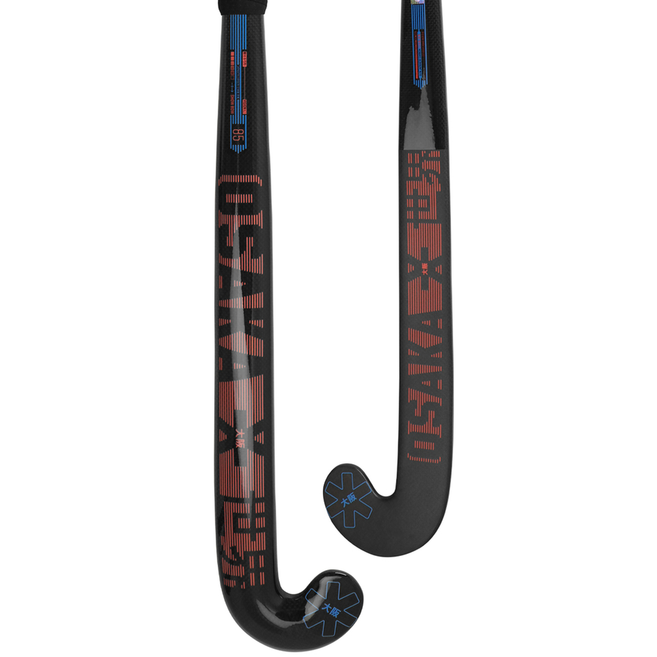 Osaka Field Hockey Stick Vision 85 - Show Bow | Cayenne Red