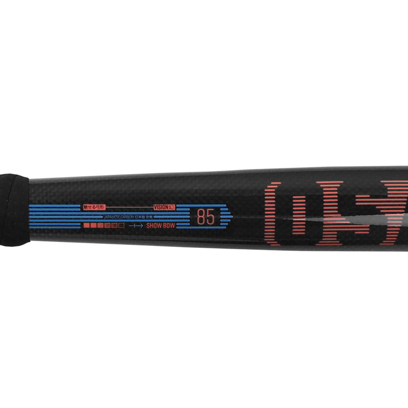 Osaka Field Hockey Stick Vision 85 - Show Bow | Cayenne Red