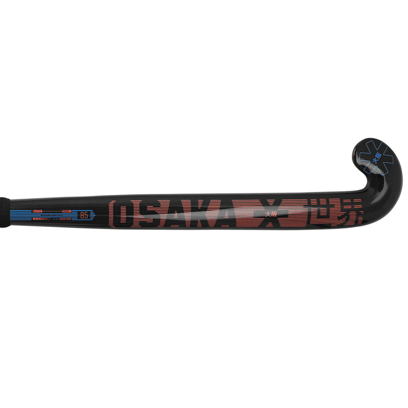 Osaka Field Hockey Stick Vision 85 - Show Bow | Cayenne Red