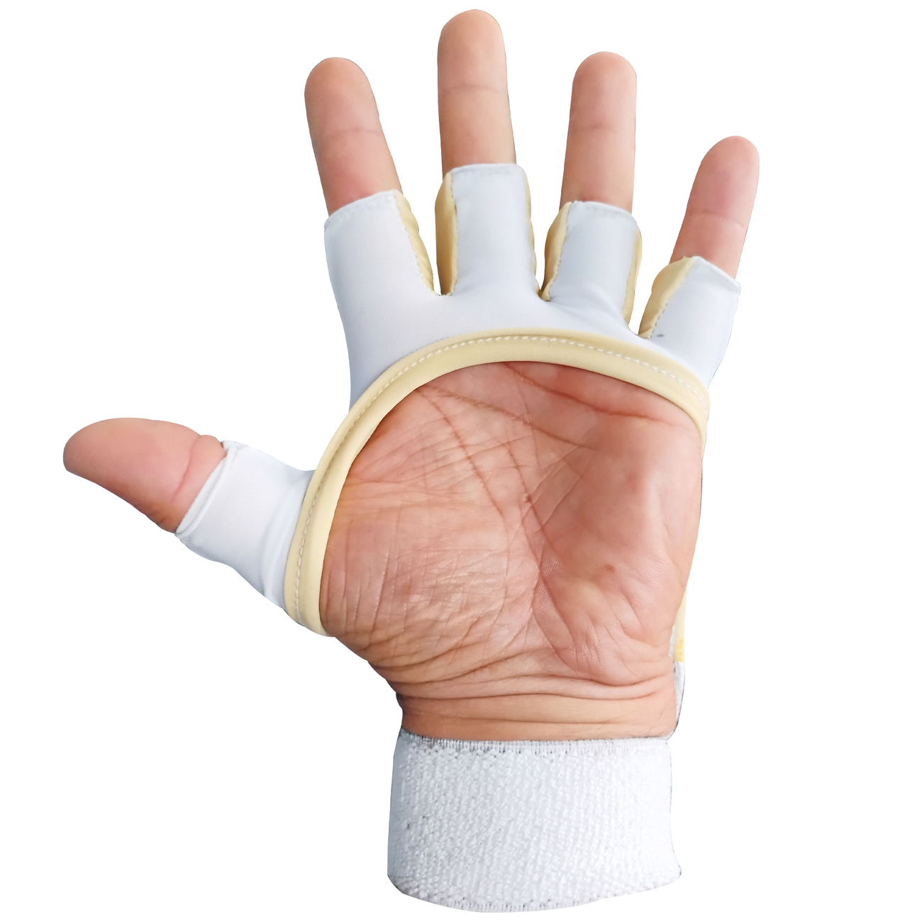 KS Scudo Shell Glove - white/gold