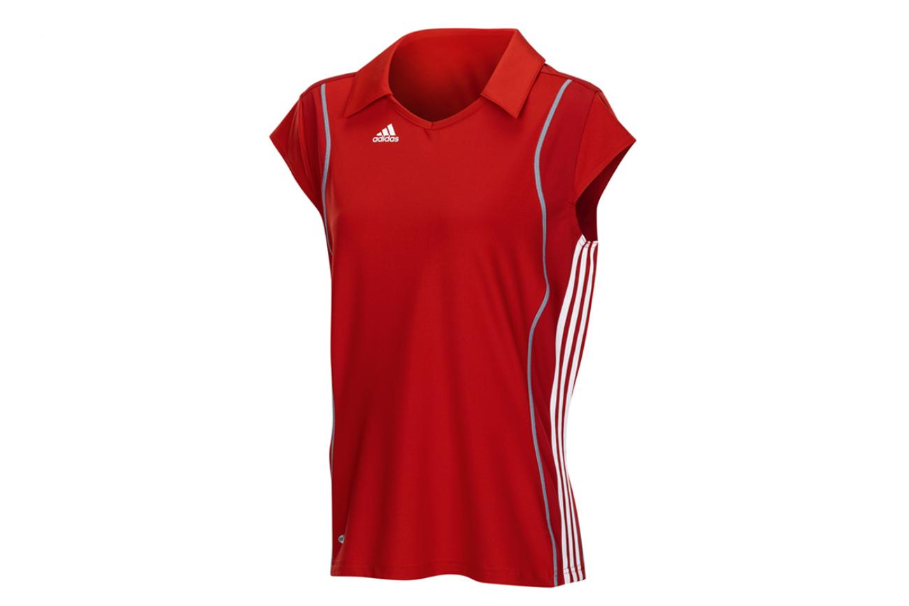 T8 women clima polo red