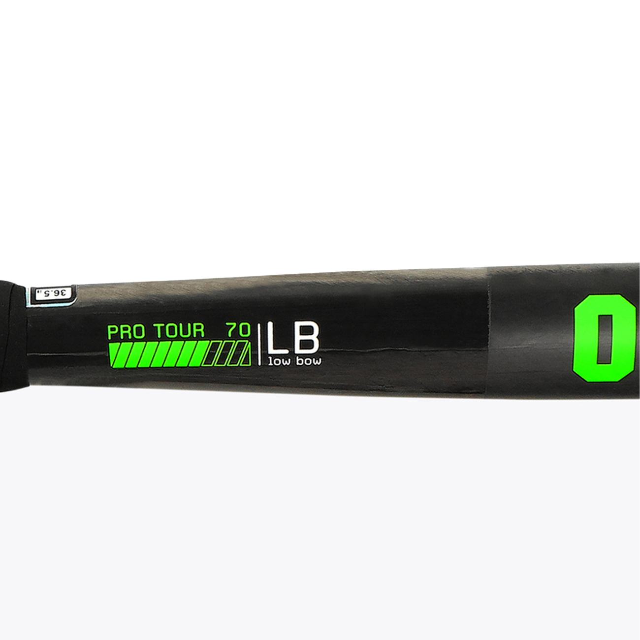 Osaka Field Hockey Stick Pro Tour 70 2.0 - Low Bow - LTD Edition White | Iconic Black