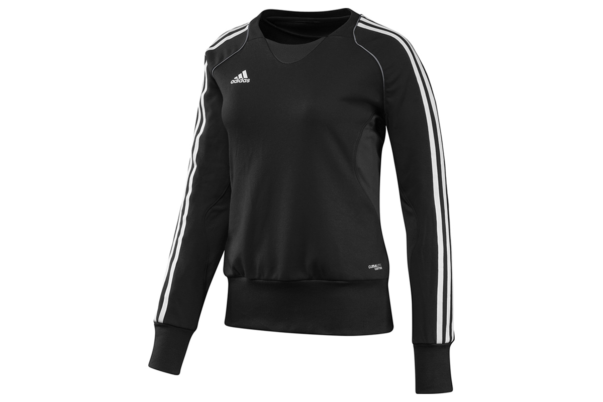 T12 women crew sweat black