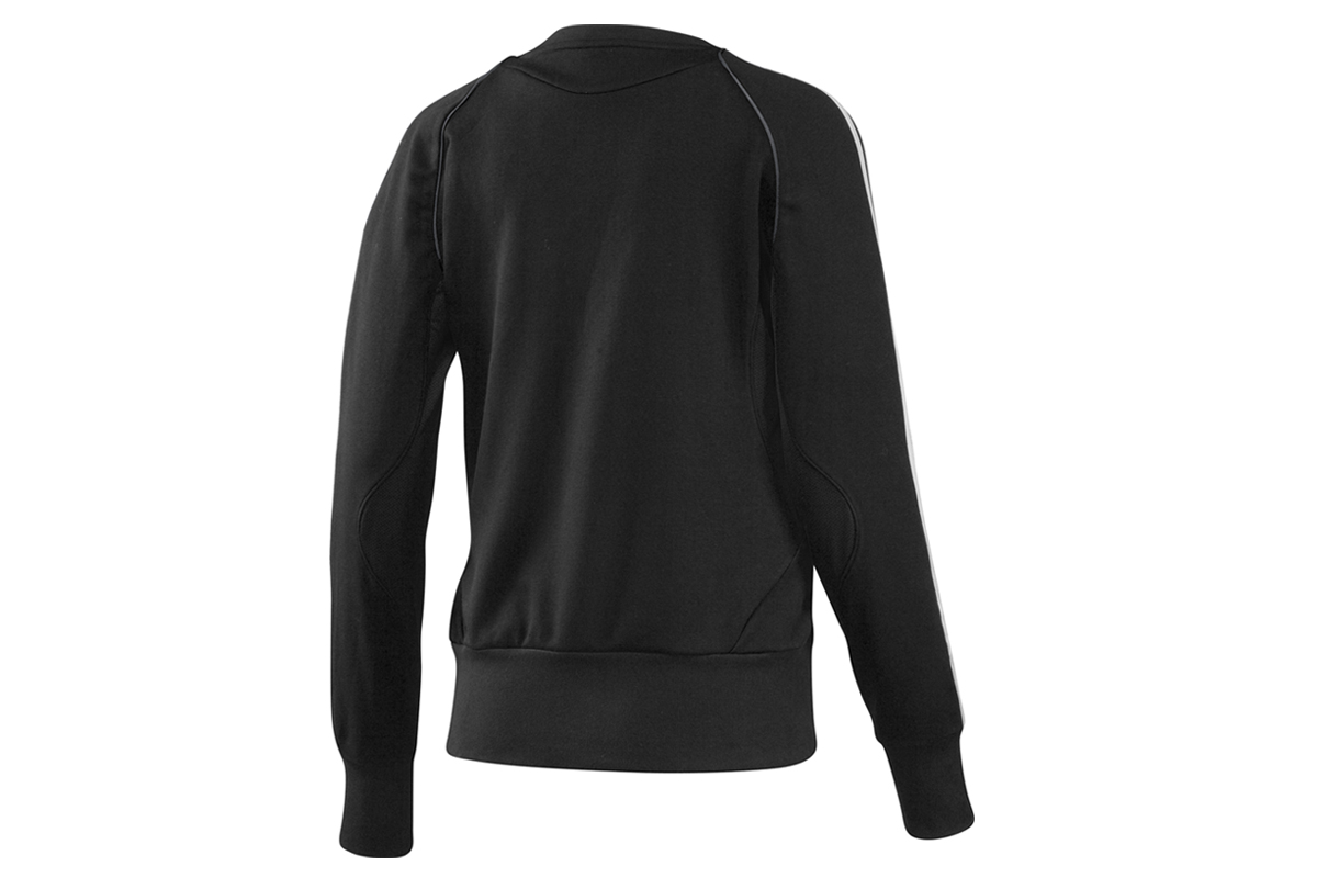 T12 women crew sweat black