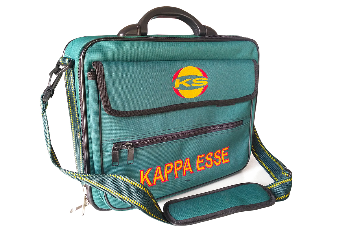 ks coaching bag green yellow