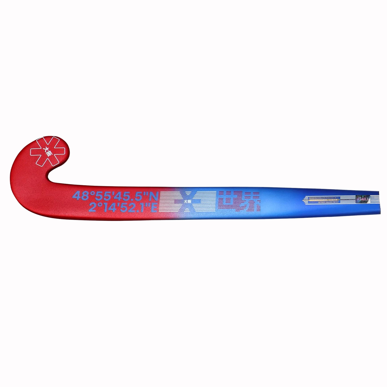 Osaka Field Hockey Stick Pro Tour 40 - Pro Bow | red/blu