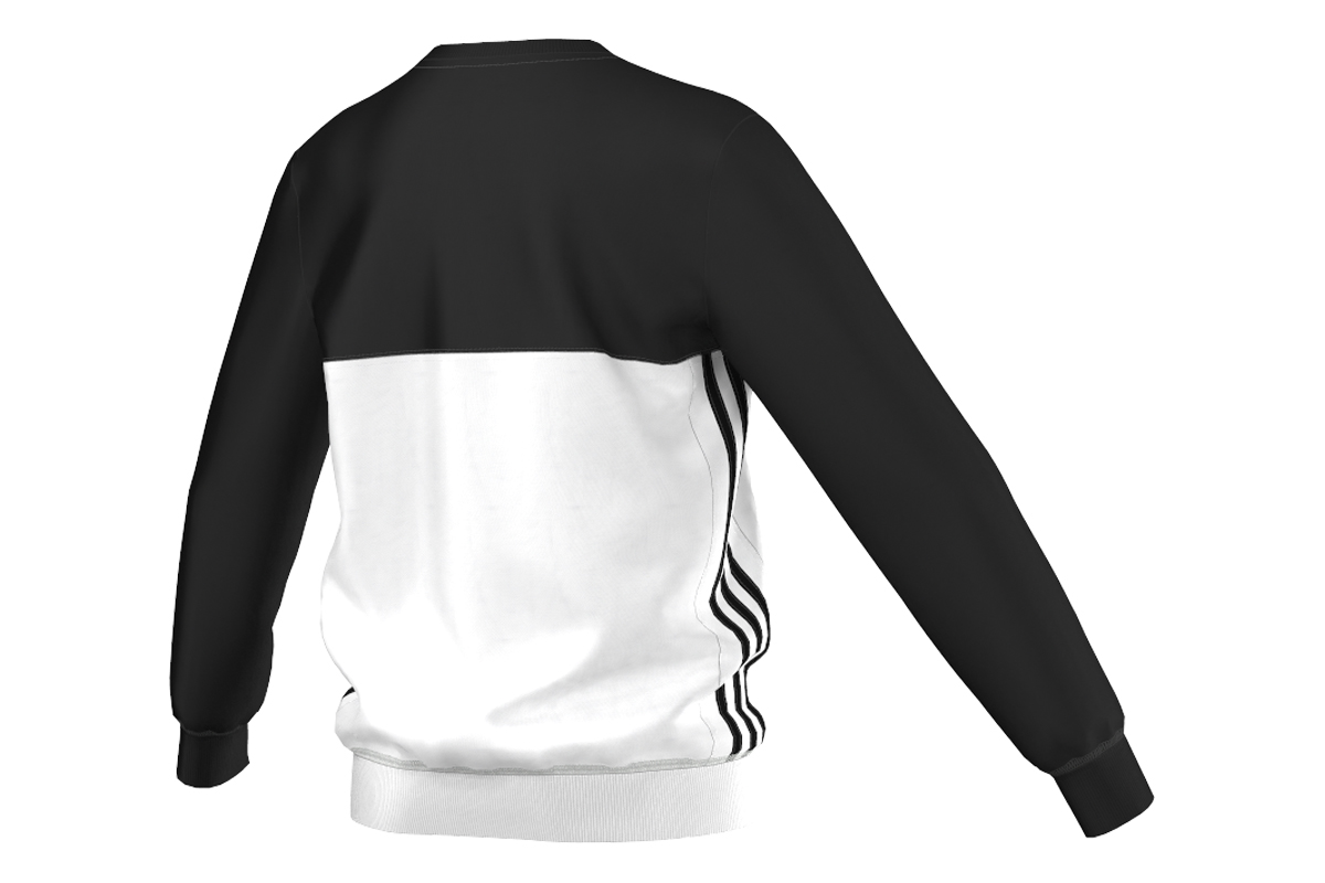T16 men crew sweat black
