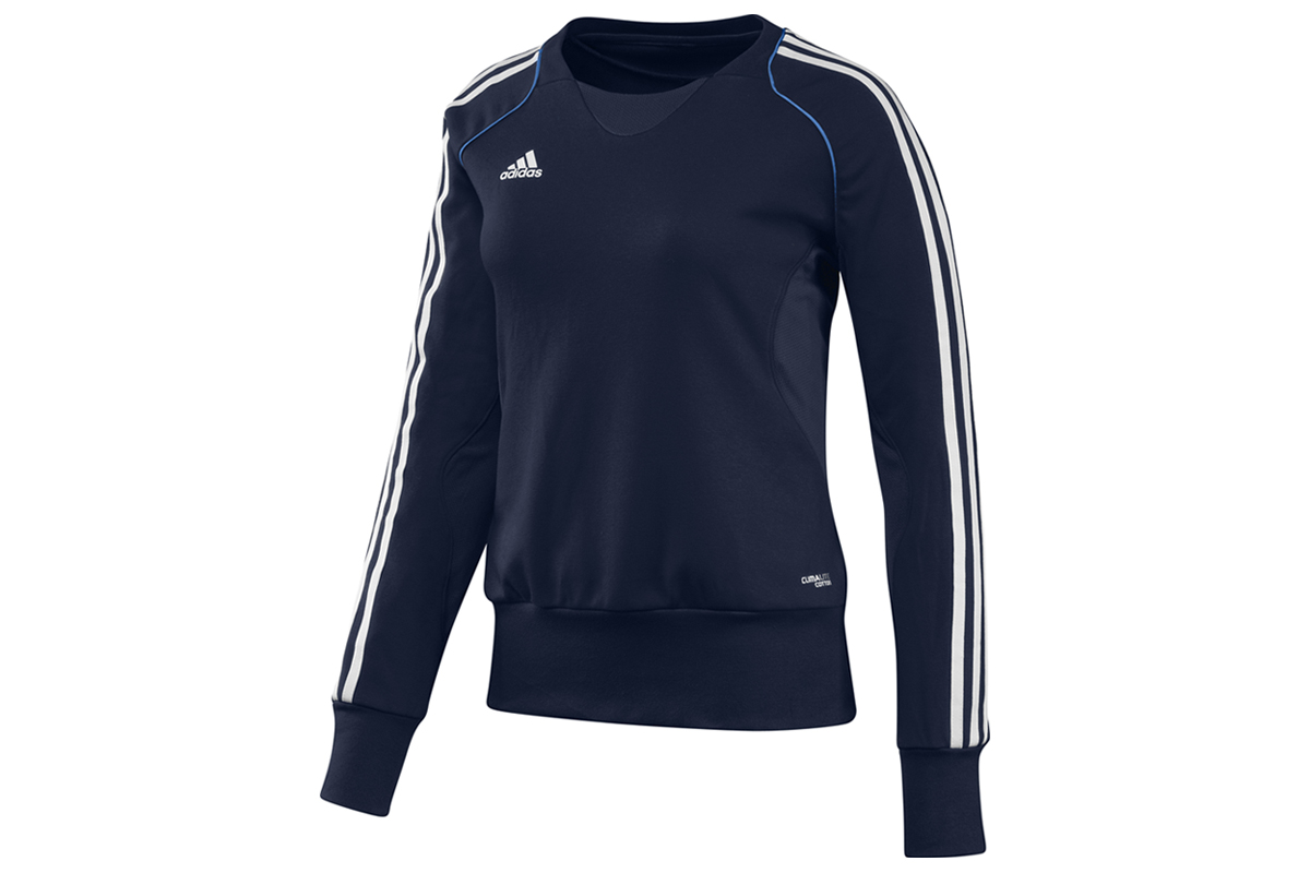 T12 women crew sweat navy blu