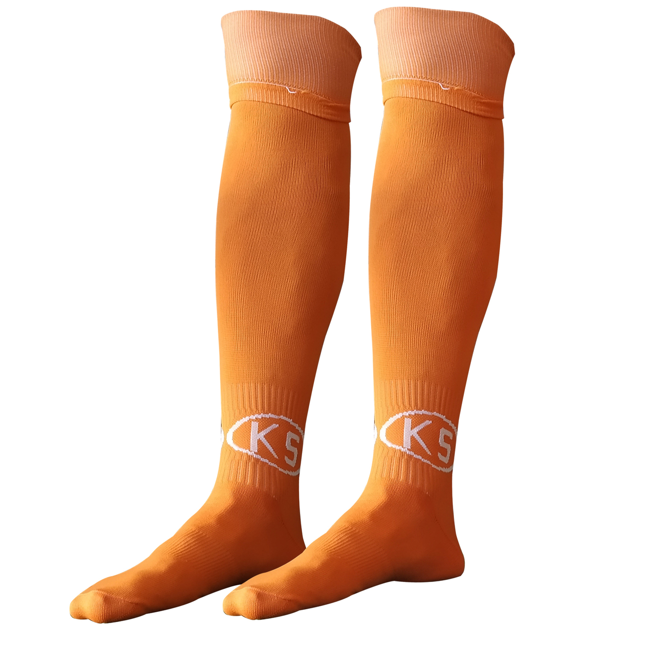 ks training socks orange/white