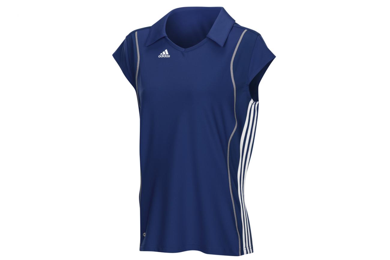 T8 women clima polo navy blu