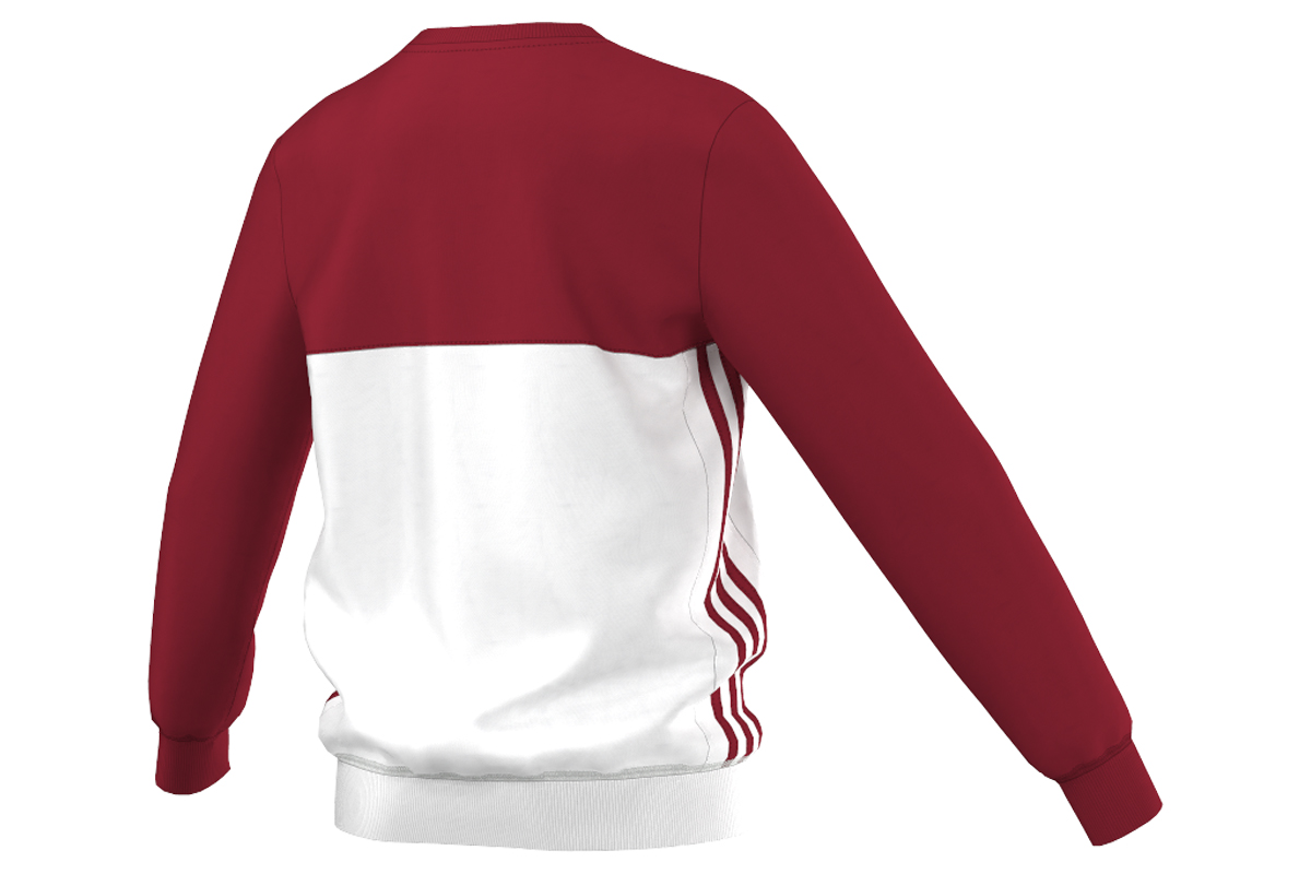 T16 men crew sweat red