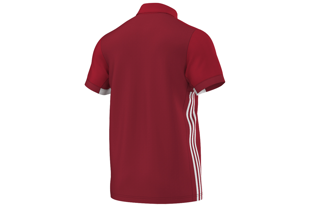T16 men clima polo navy red
