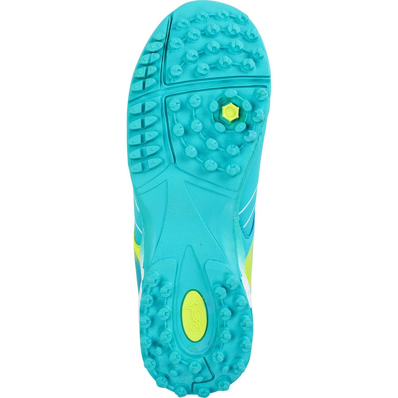 neon mint hockey shoes - uk junior 2 = 34 eu