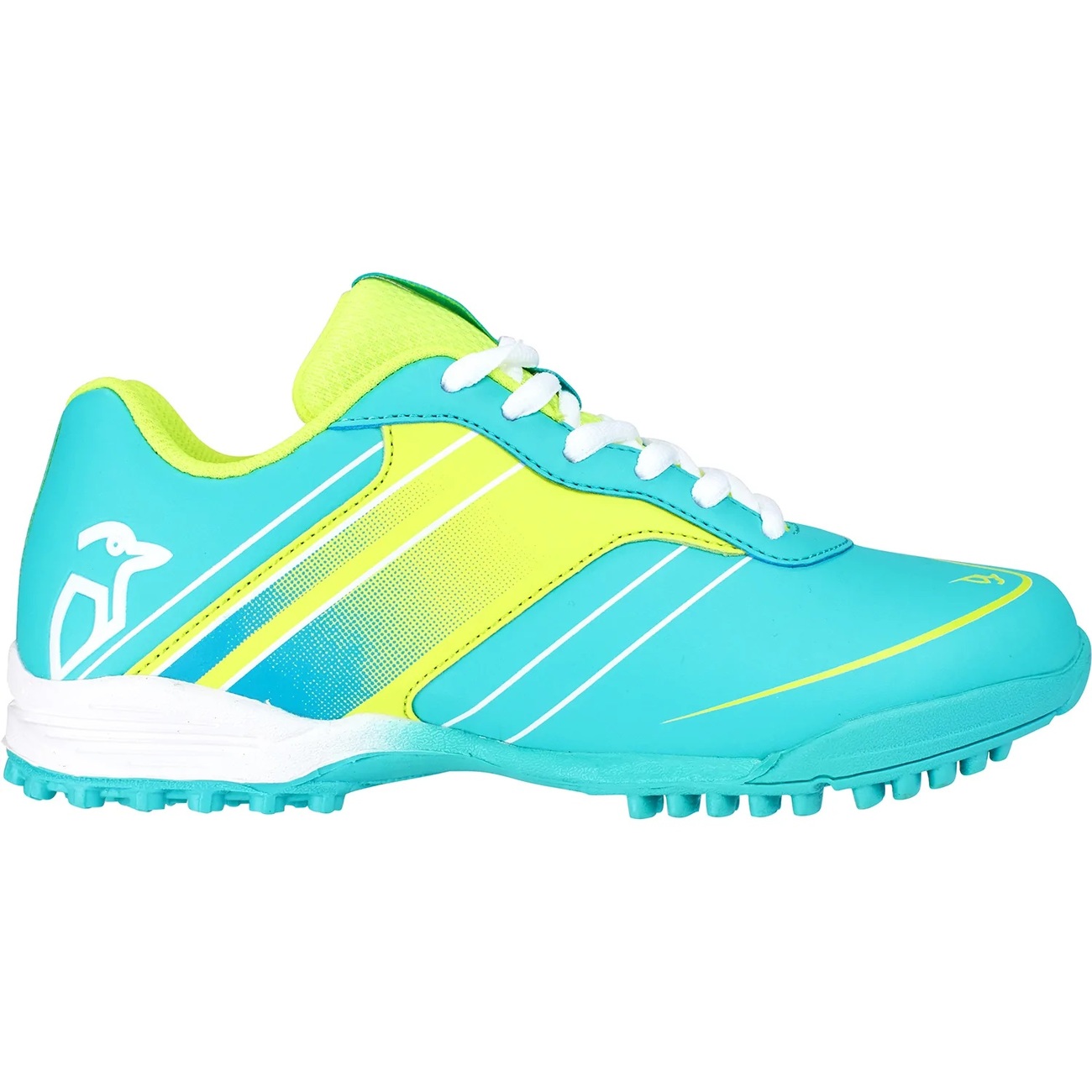 neon mint hockey shoes - uk junior 2 = 34 eu