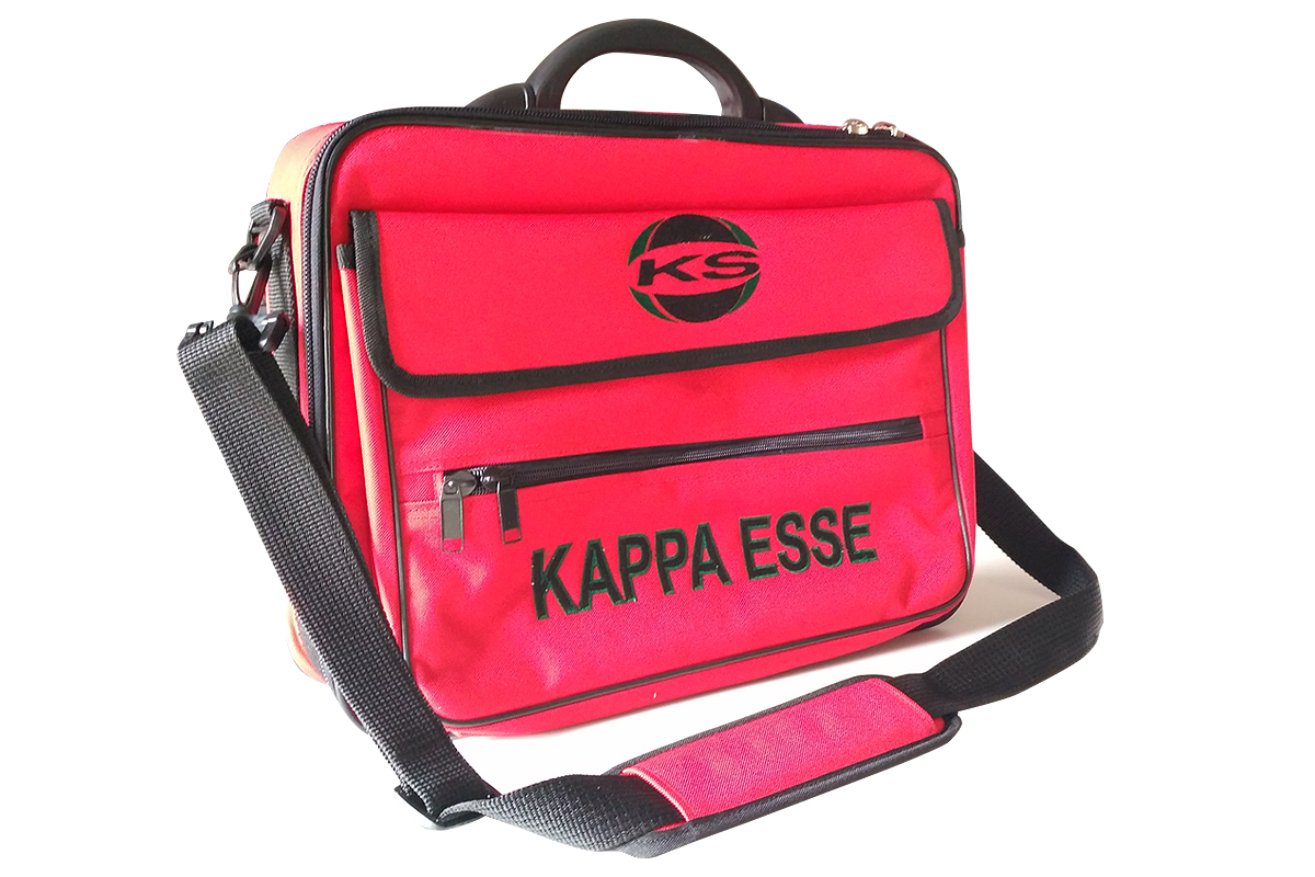 ks coaching bag red black